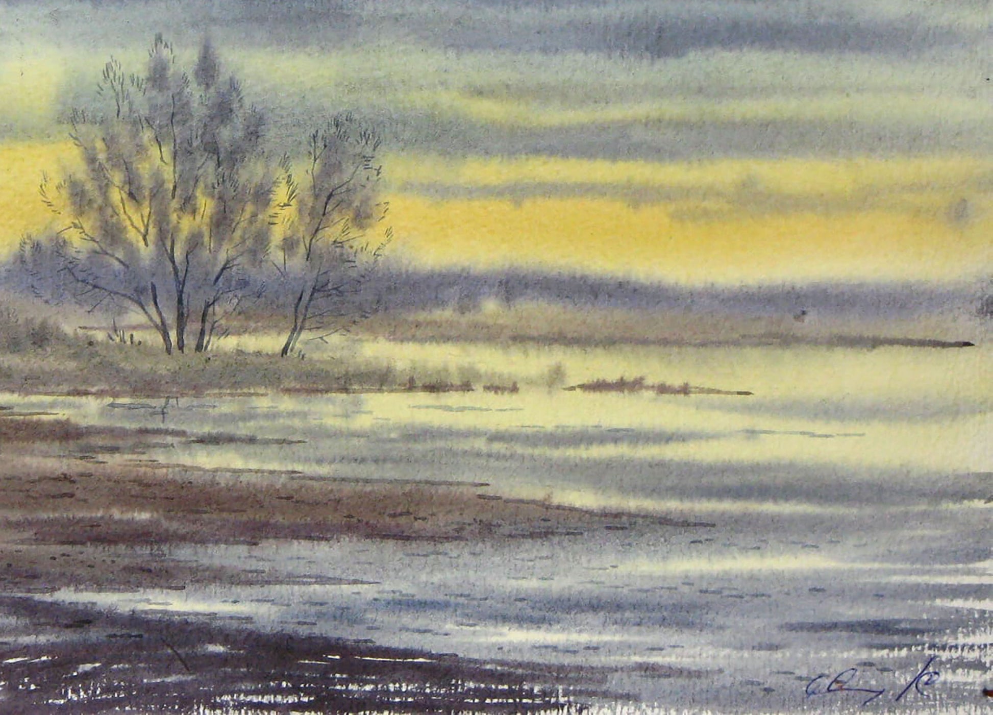 Artist's signature 