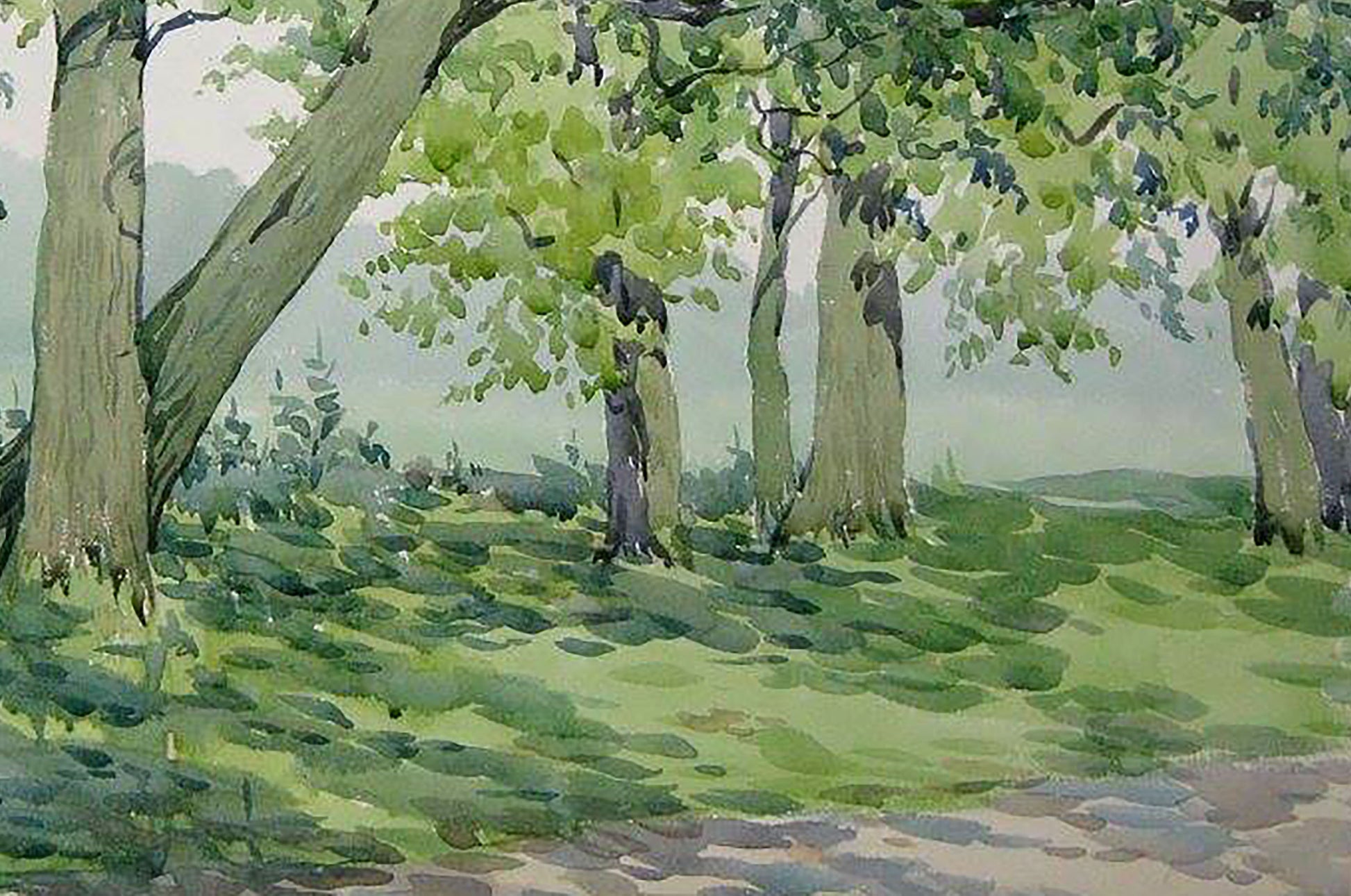 Summer Landscape Buy Modern Painting