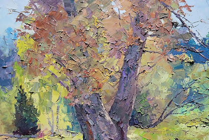 forest painting