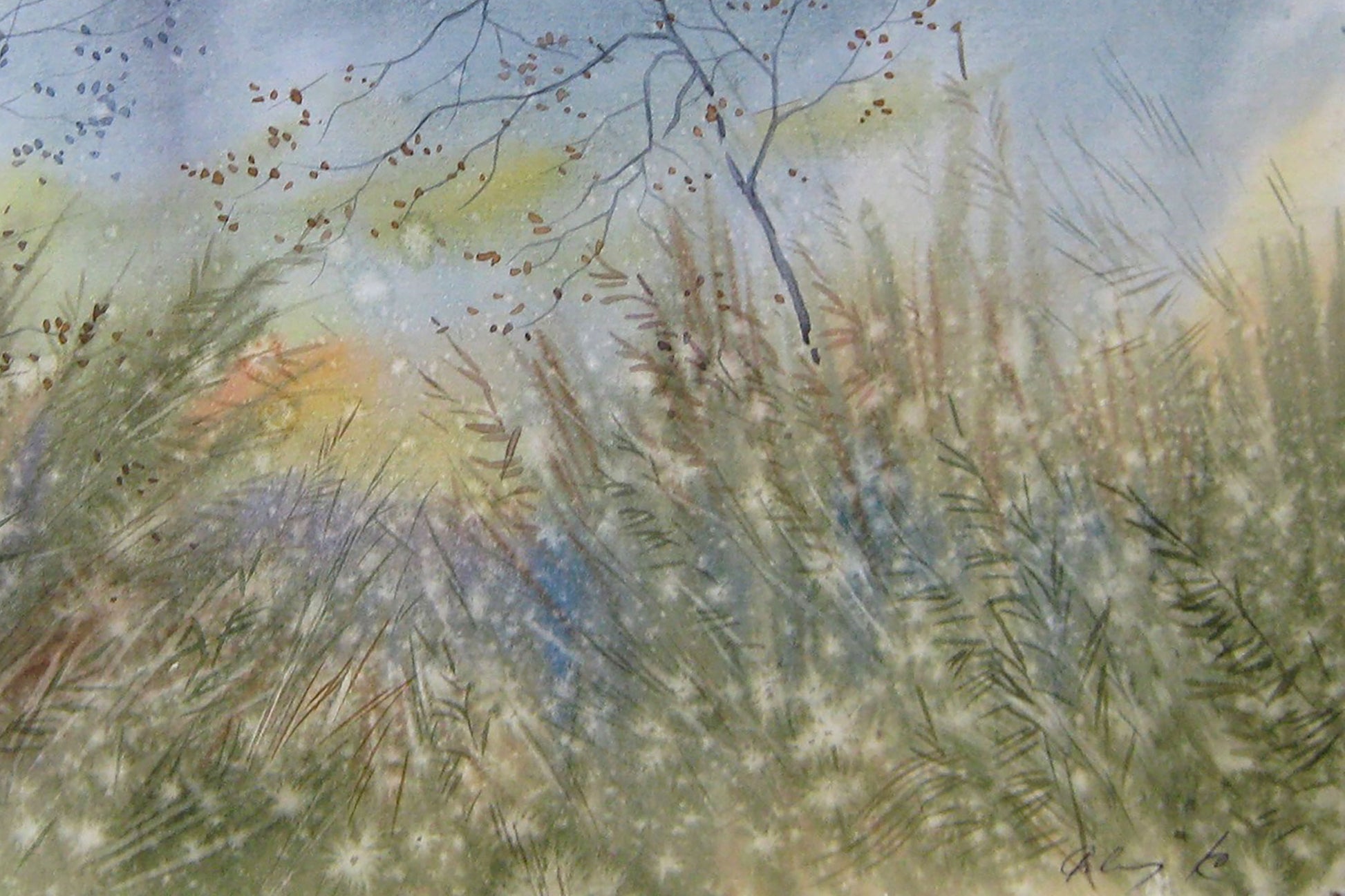 Artist's signature 