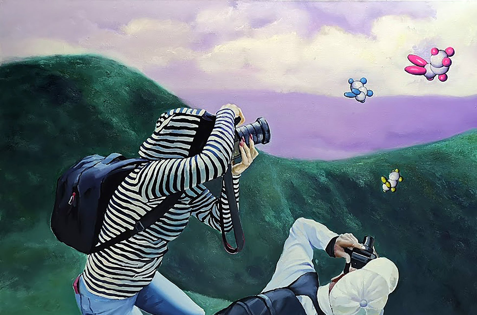 Painting with people