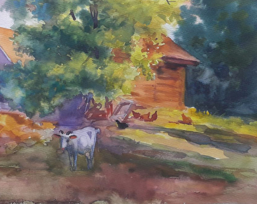 Village landscape 