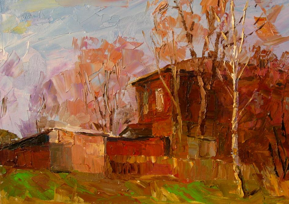 Village landscape 