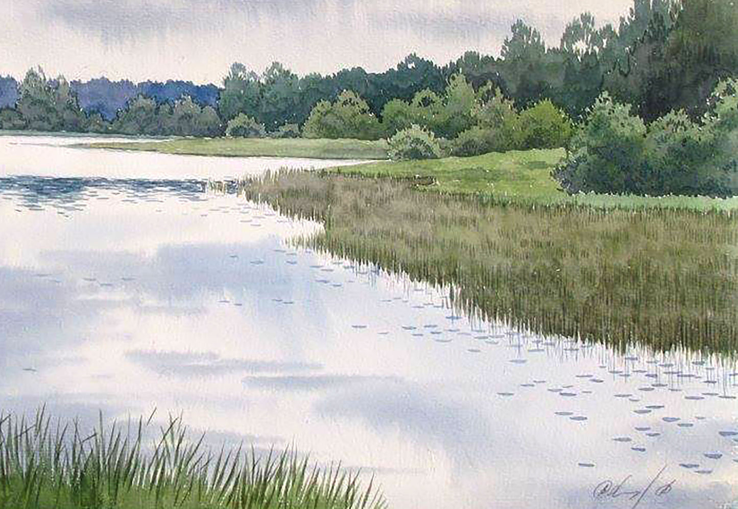 Artist's signature 