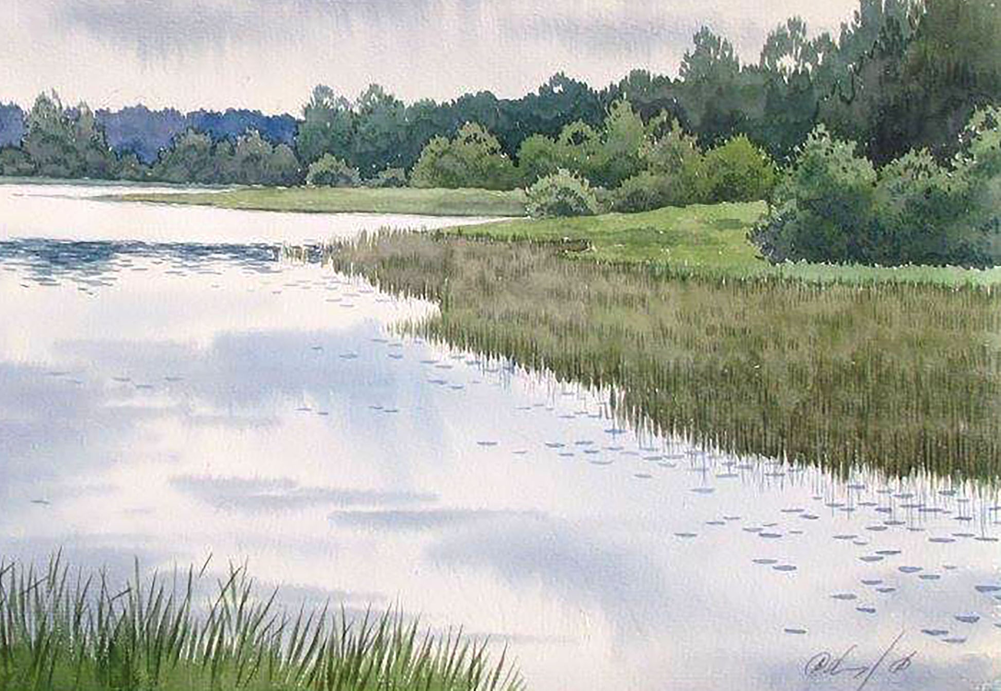 Artist's signature 