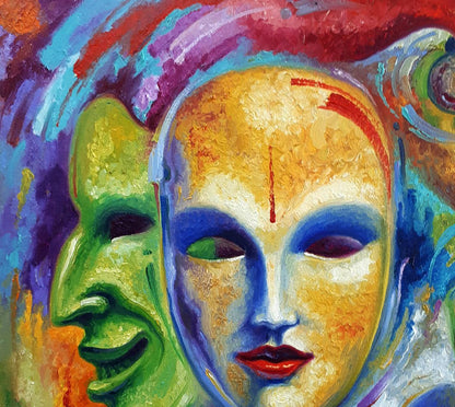 Abstract paintings Portraits 