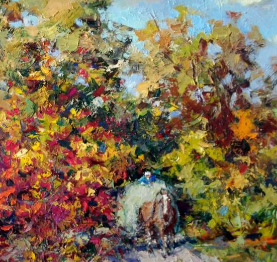 Autumn Rural landscape 