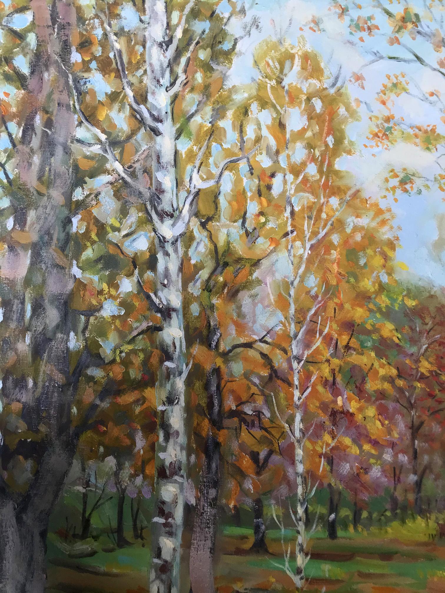 forest painting landscape art