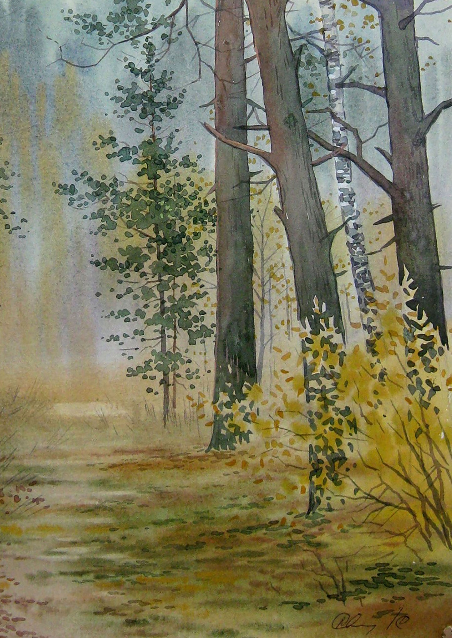 Artist's signature 