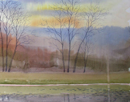 Artist's signature 