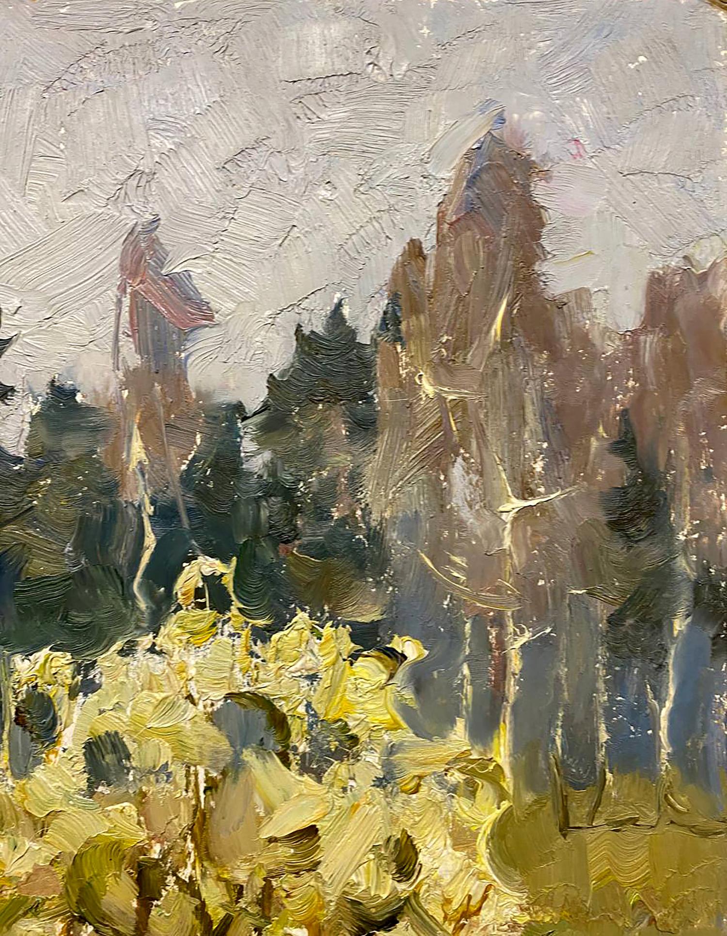 Impressionistic oil painting Silence by Singaevsky Vladimir Ivanovich
