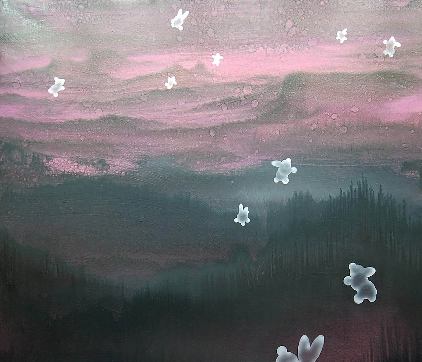 mountain painting art