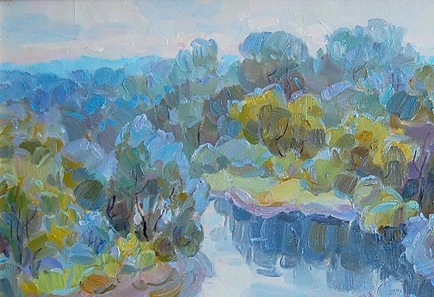Oil Painting Nature Landscape 