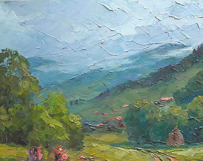 Path in the mountains 