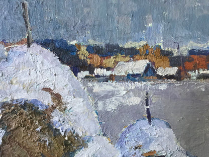 Village landscape Art 