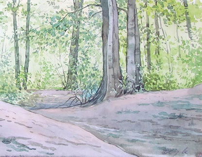 Artist's signature 