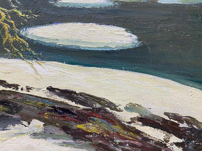 Oil painting of winter landscape by Shariy Anatoly Ivanovich