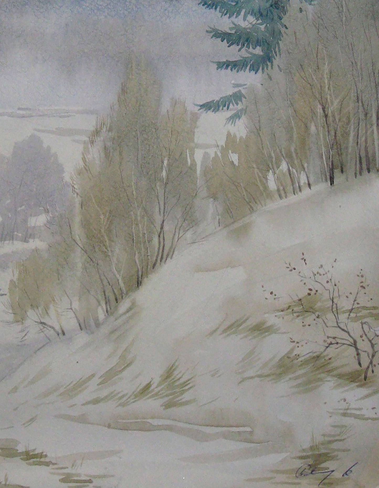 Artist's signature 