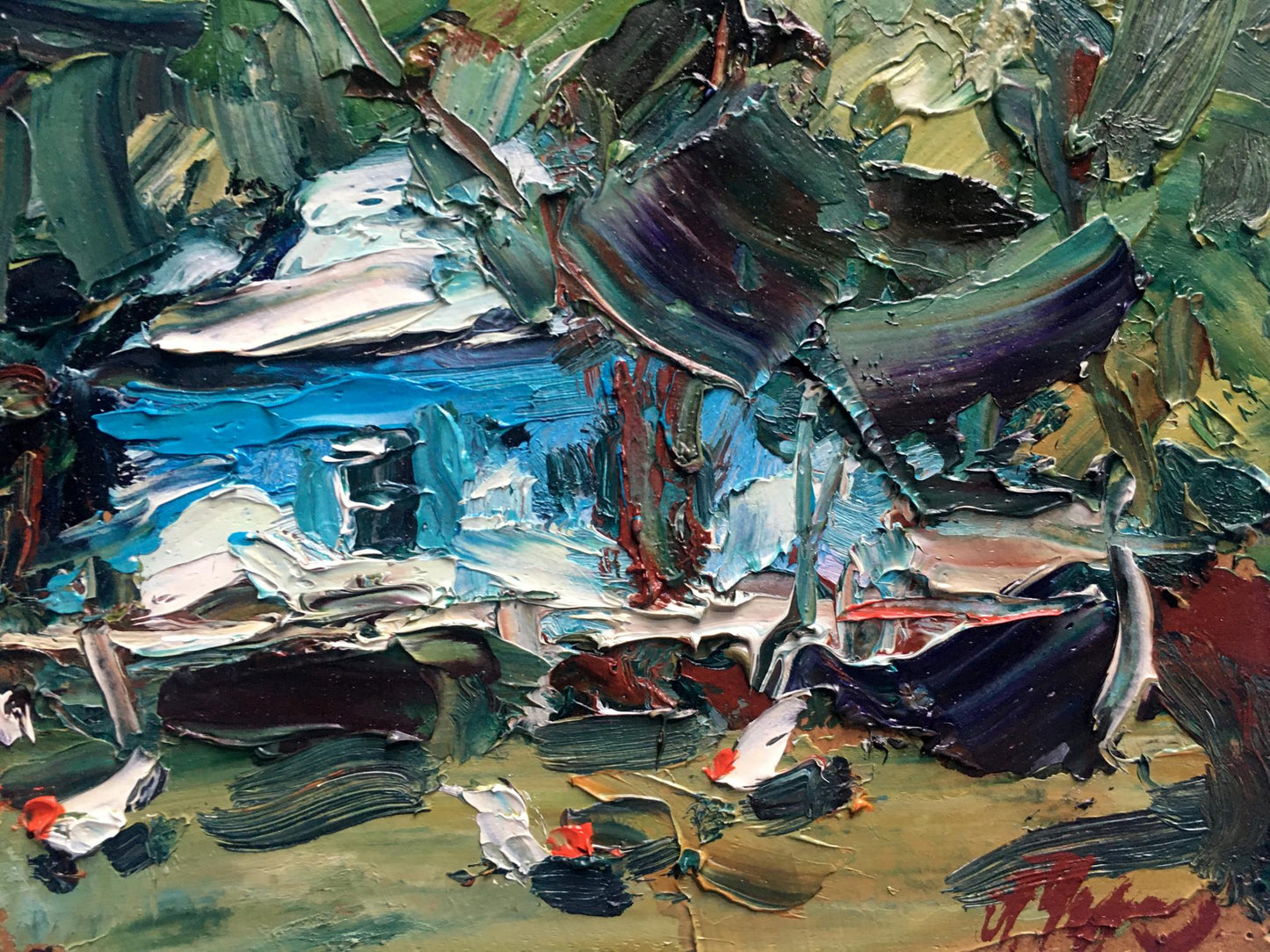 Artist's signature 