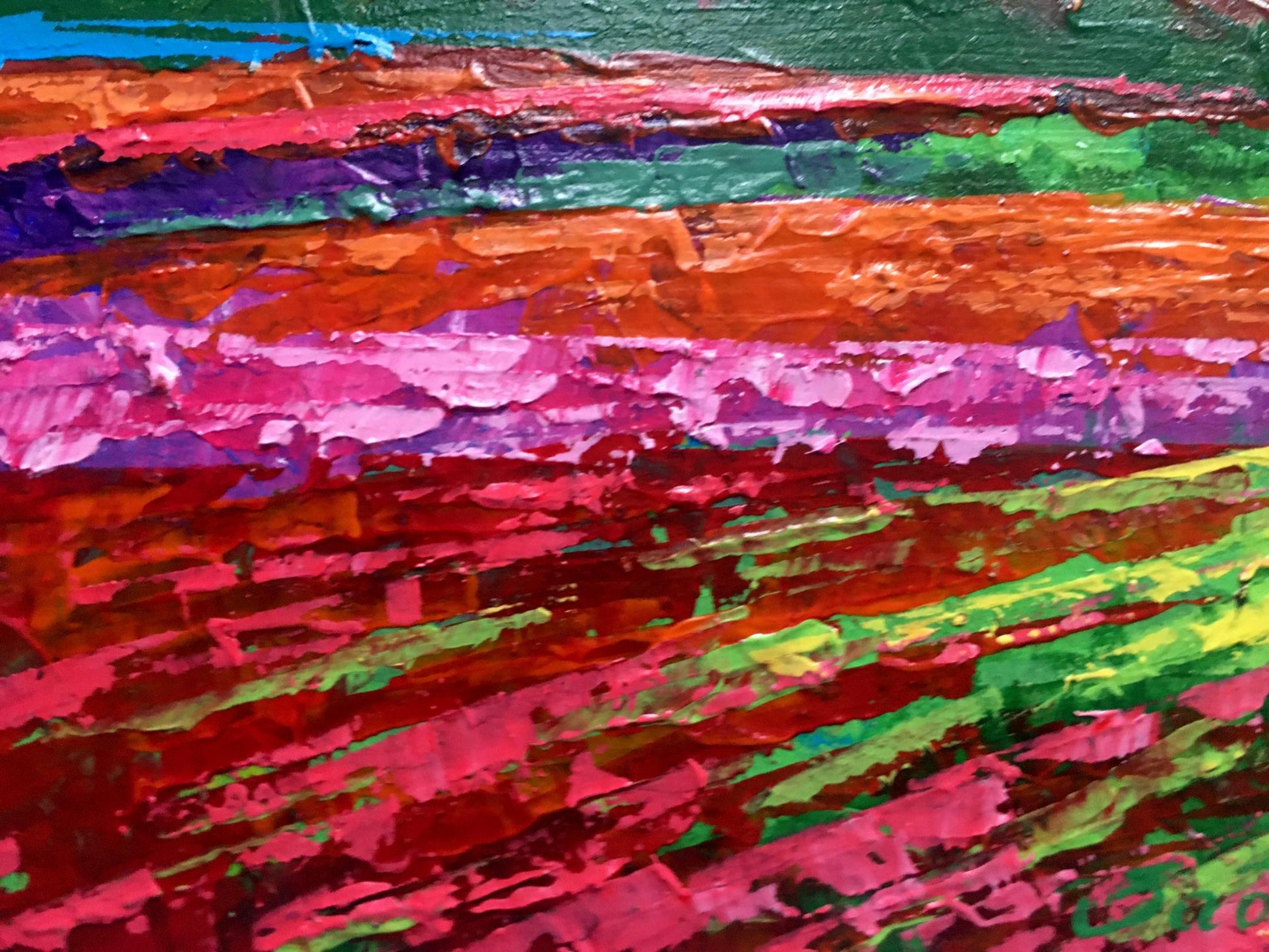 Vibrant Summer in the Carpathians oil painting by Zadorozhnya V. V
