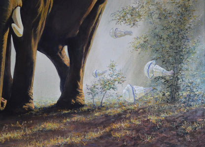 Artist's signature 