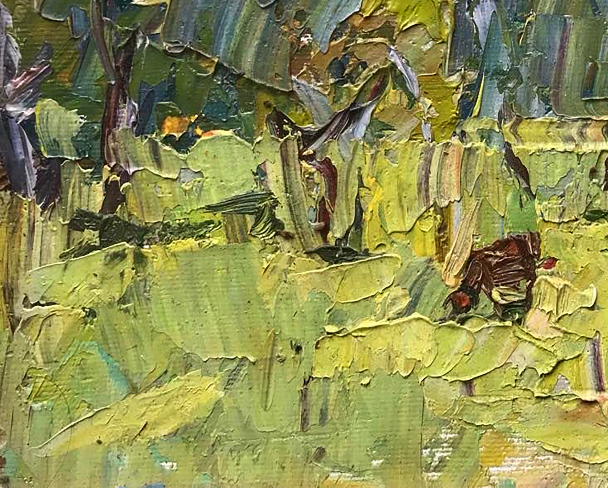 Village landscape Art 