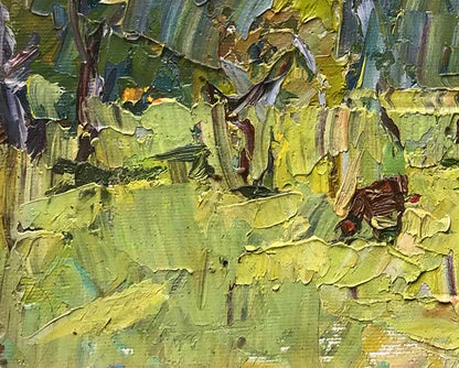 Village landscape Art 