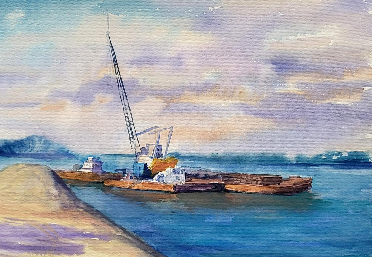 Watercolor painting
