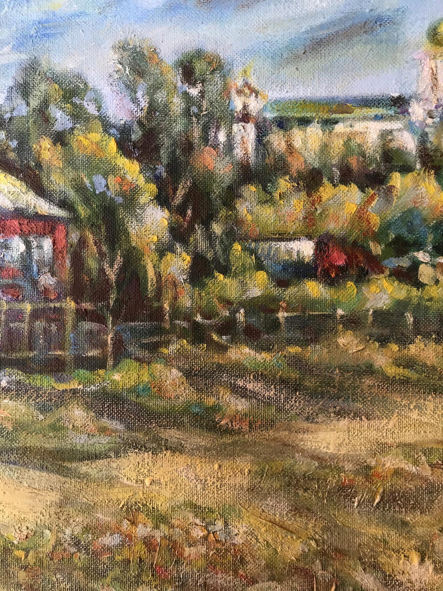Village landscape 