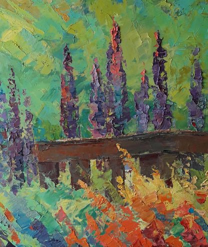 Flowers  Landscape 