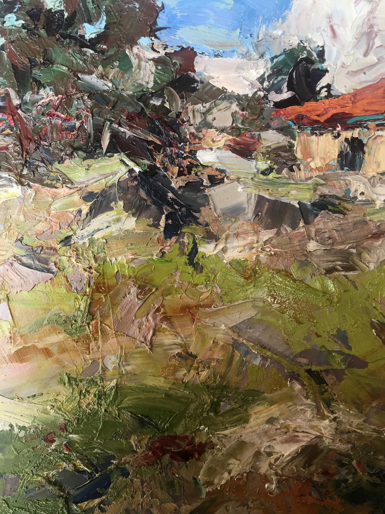 Mountain Rural landscape 