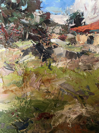 Mountain Rural landscape 