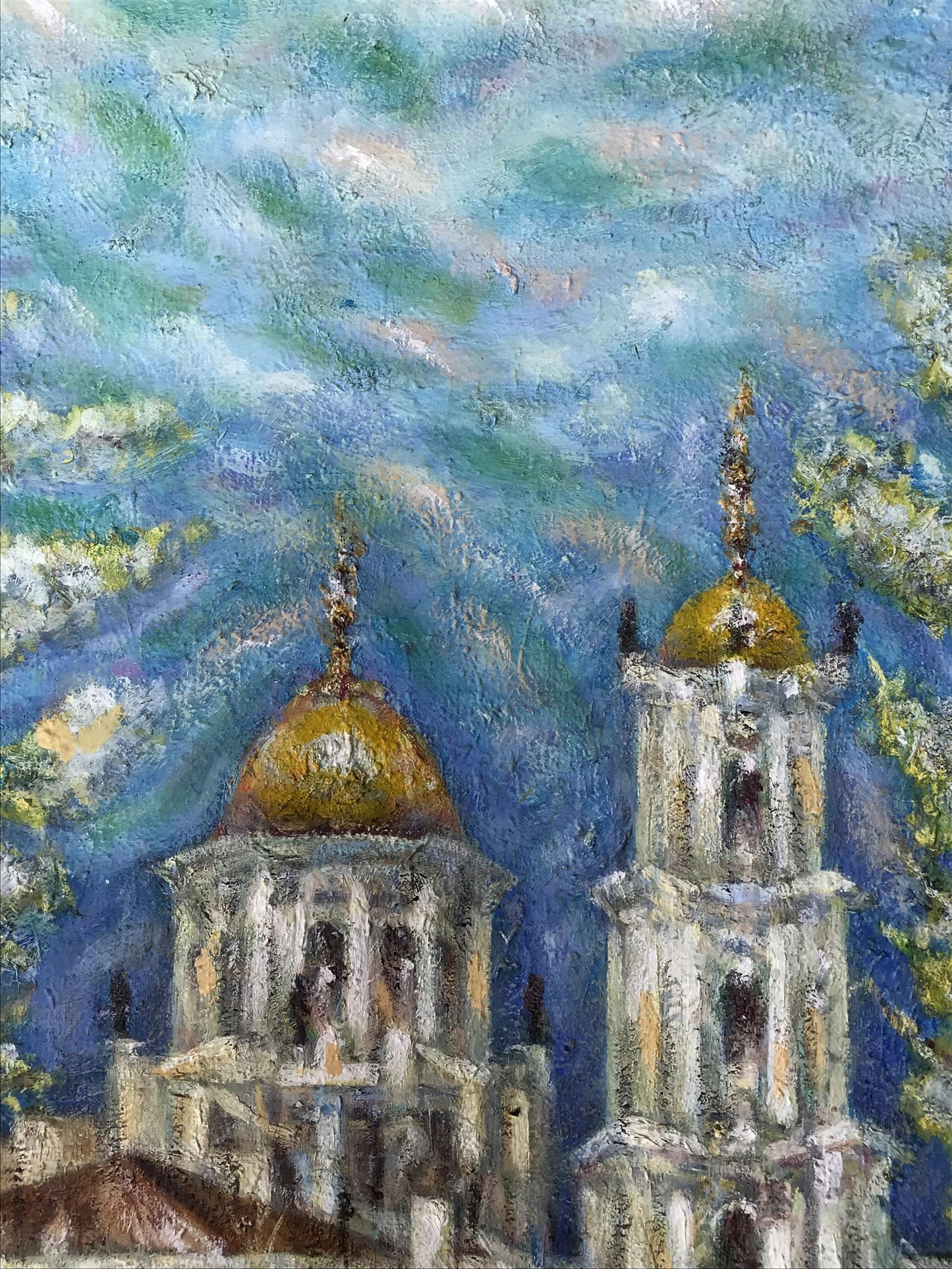 oil church art