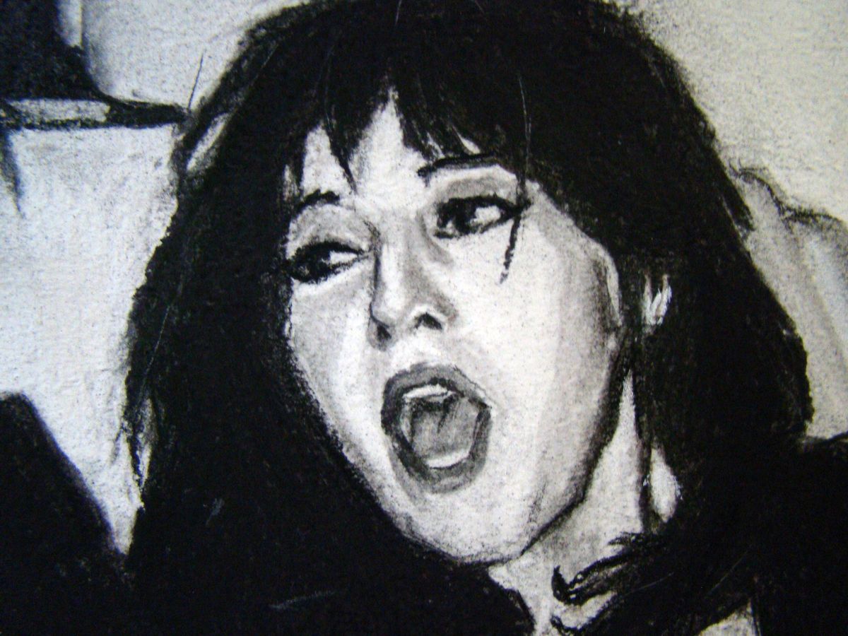 Contemporary Art  Woman portrait