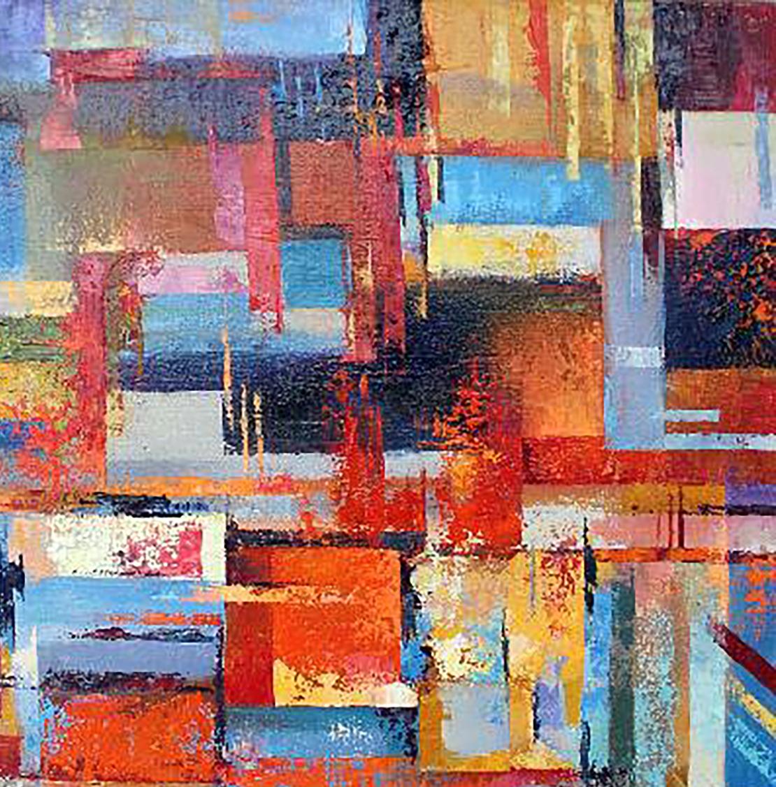 Vibrant Oil Painting In the Rays of the Sun by Kirilenko Mikhail