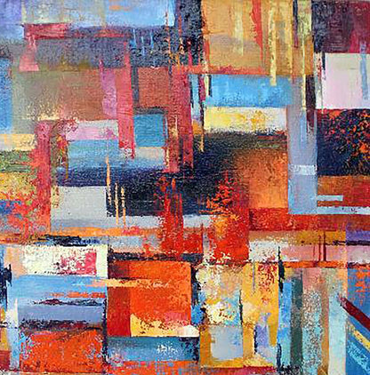 Vibrant Oil Painting In the Rays of the Sun by Kirilenko Mikhail