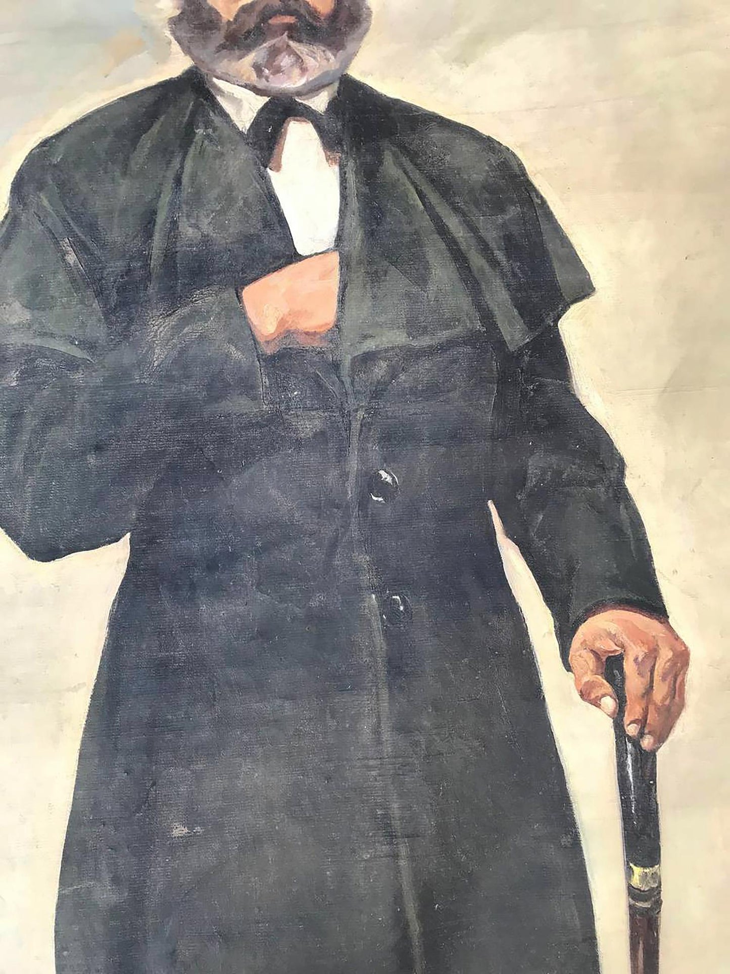 Oil painting of Karl Marx by Filatov Konstantin Vladimirovich