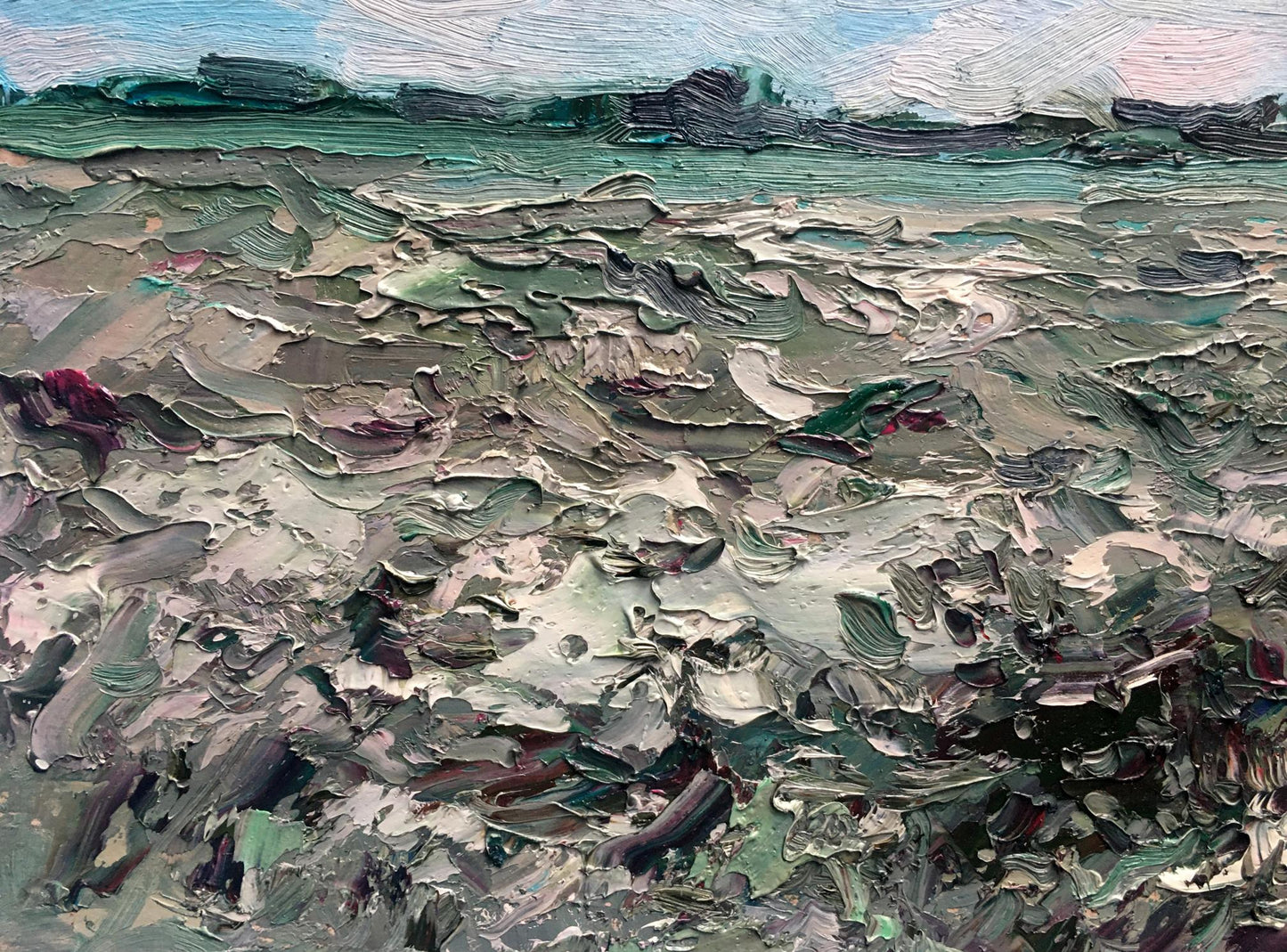 Oil painting Nature Landscape 