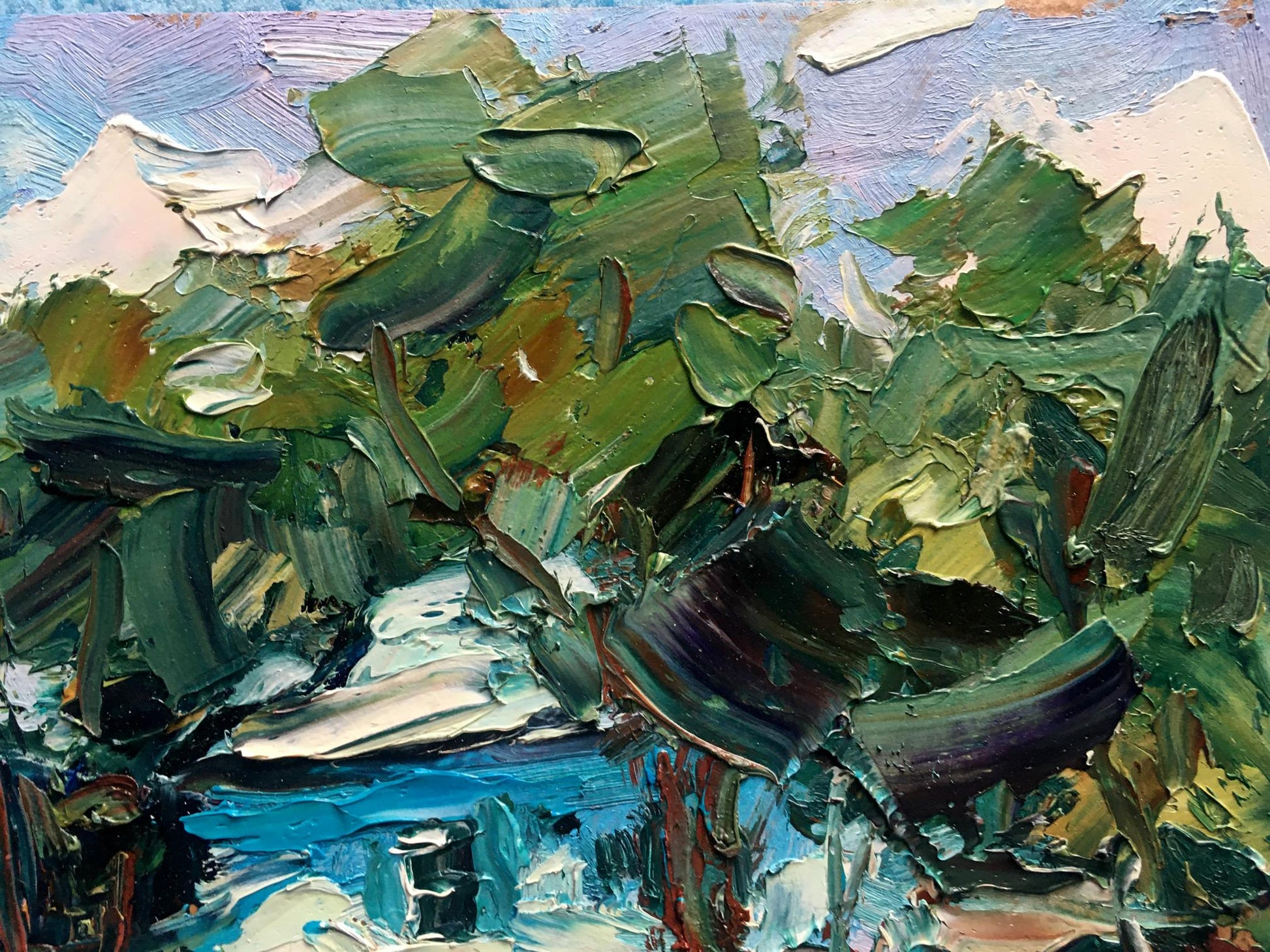 Village landscape 