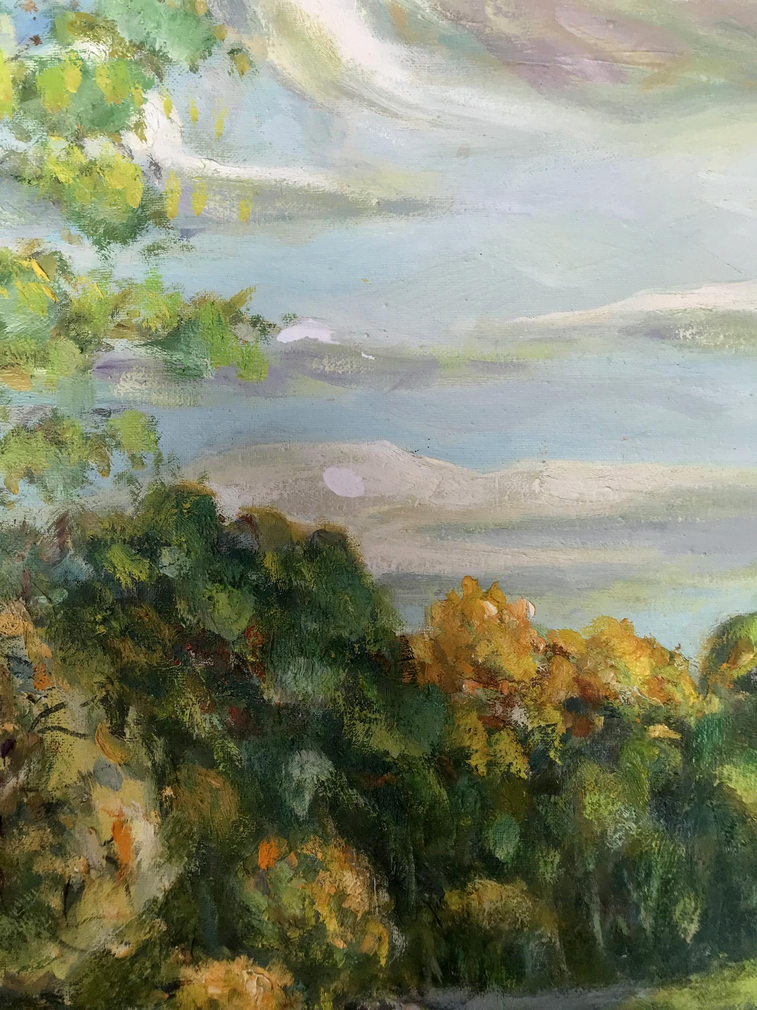 forest painting landscape