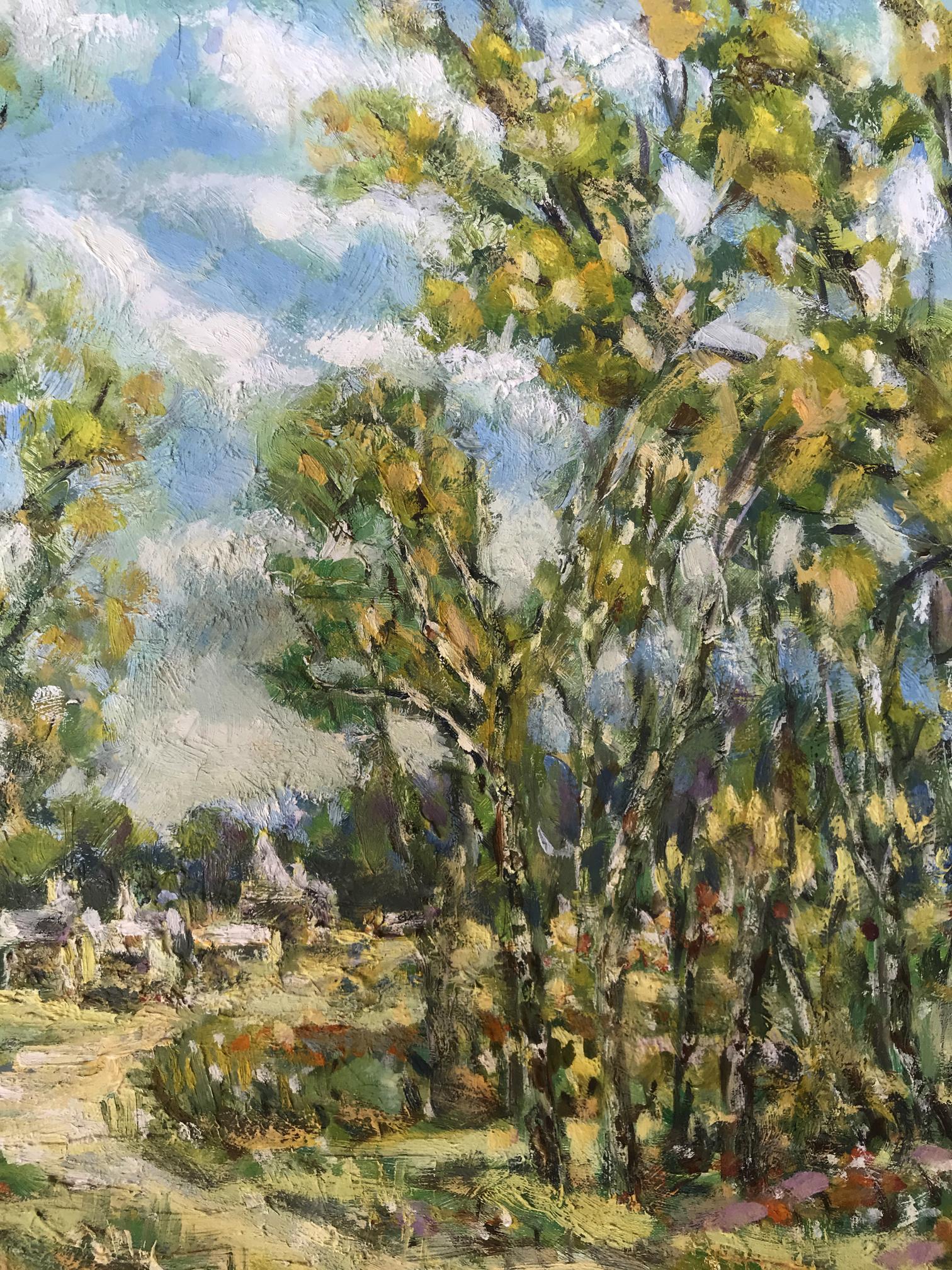 Oil painting The Brilliance of Summer Woods Shapoval Ivan Leontyevich