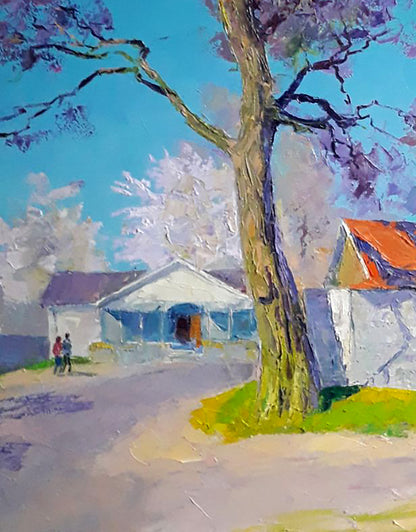 Village landscape 