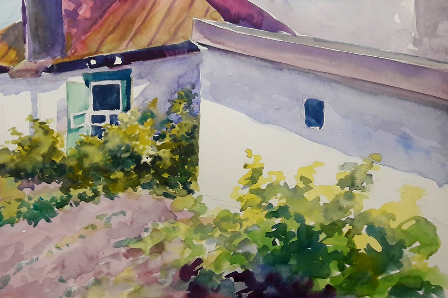 Village landscape 