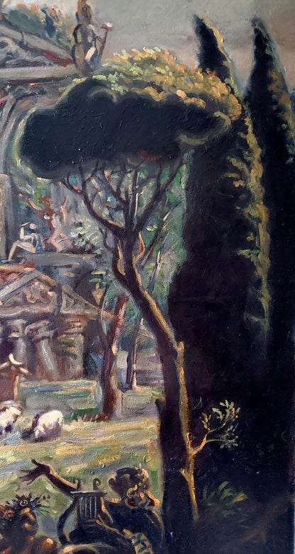 Oil painting Noon in Italy by Litvinov Daniil Olegovich