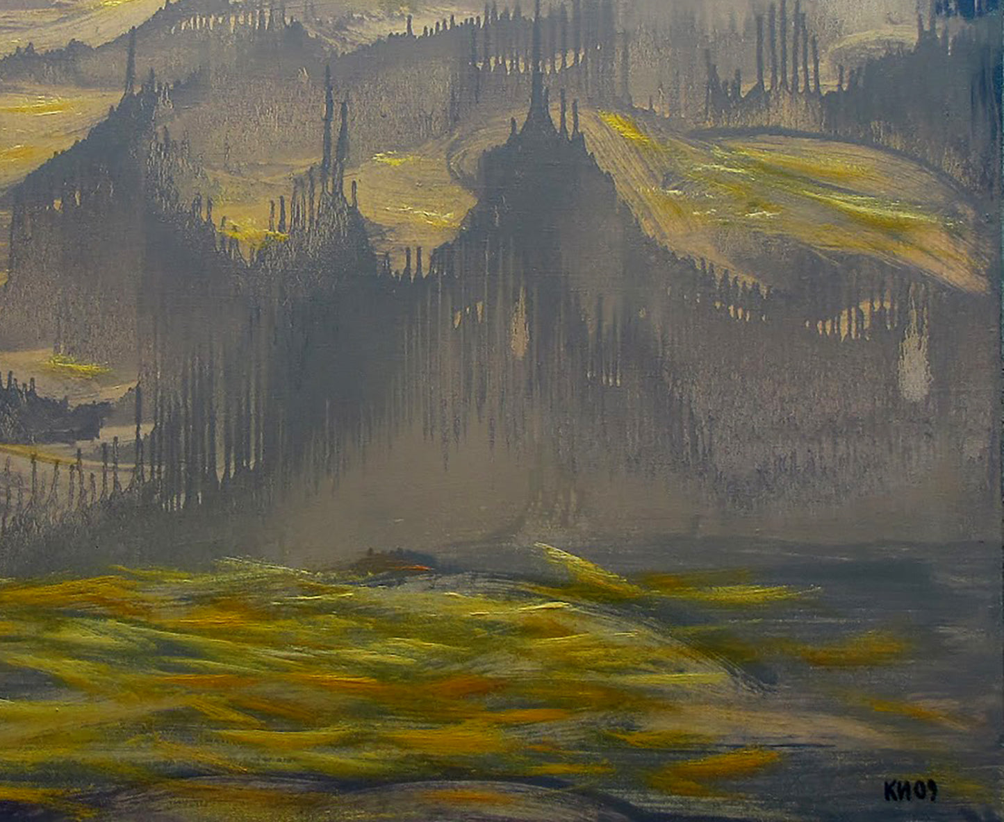 oil landscape art