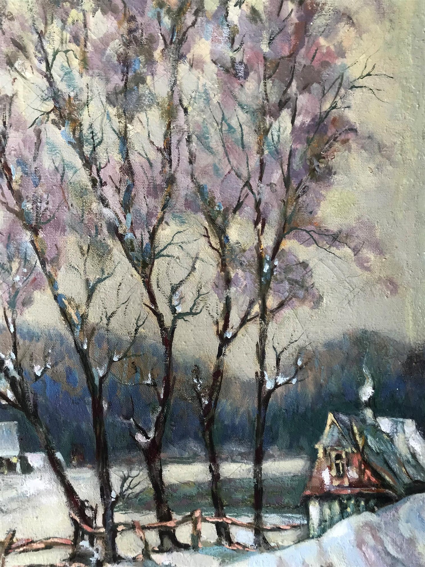Winter countryside