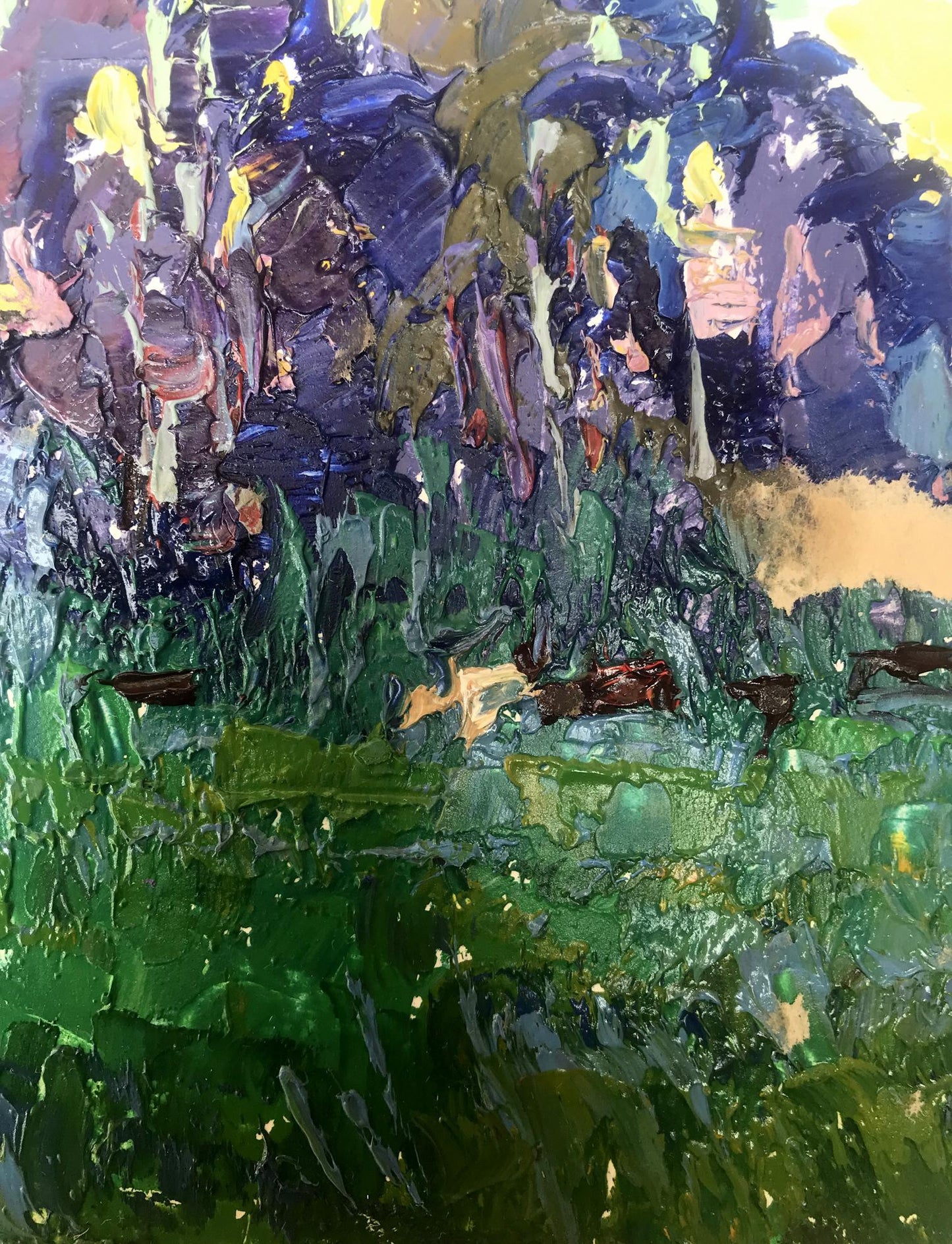Village landscape Art 