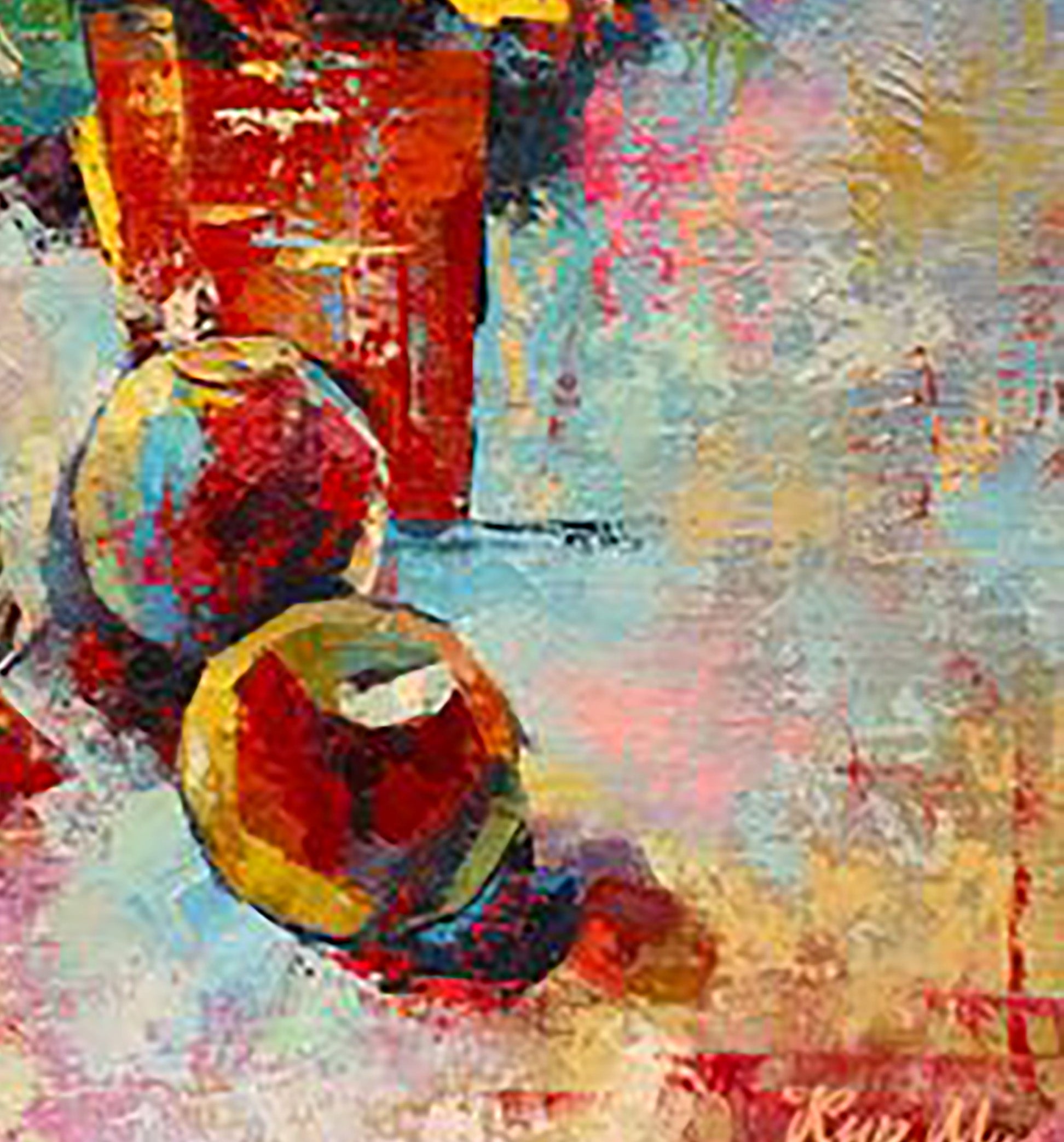 Vibrant Morning Flowers oil painting by Kirilenko Mikhail