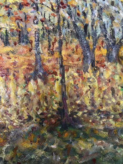 Shapoval Ivan Leontyevich's oil painting presenting the essence of autumn