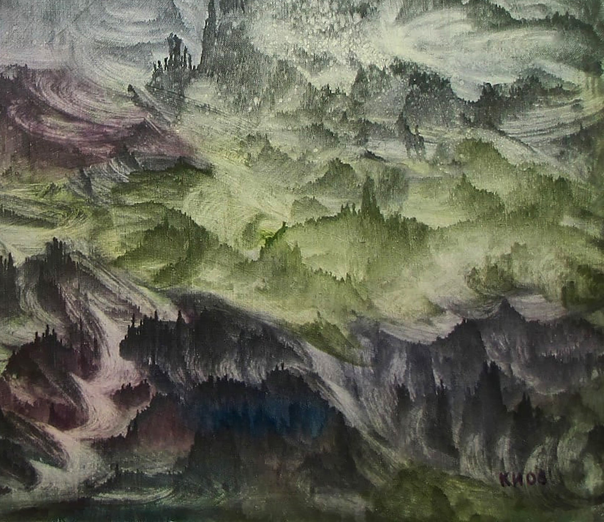oil painting nature